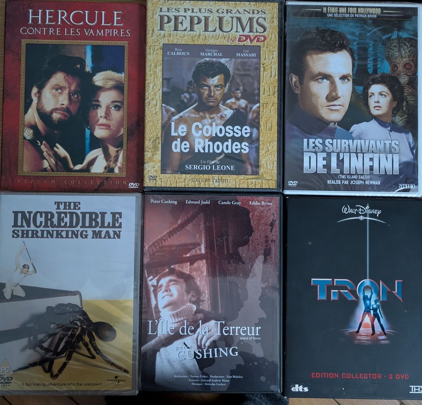 Tutti i DVDs: Lots de 6 DVD EN VF – Usato da Vevey venduto da Cadillacman