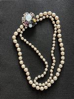 Parure collier-clips oreilles vintage Miriam Haskell 
