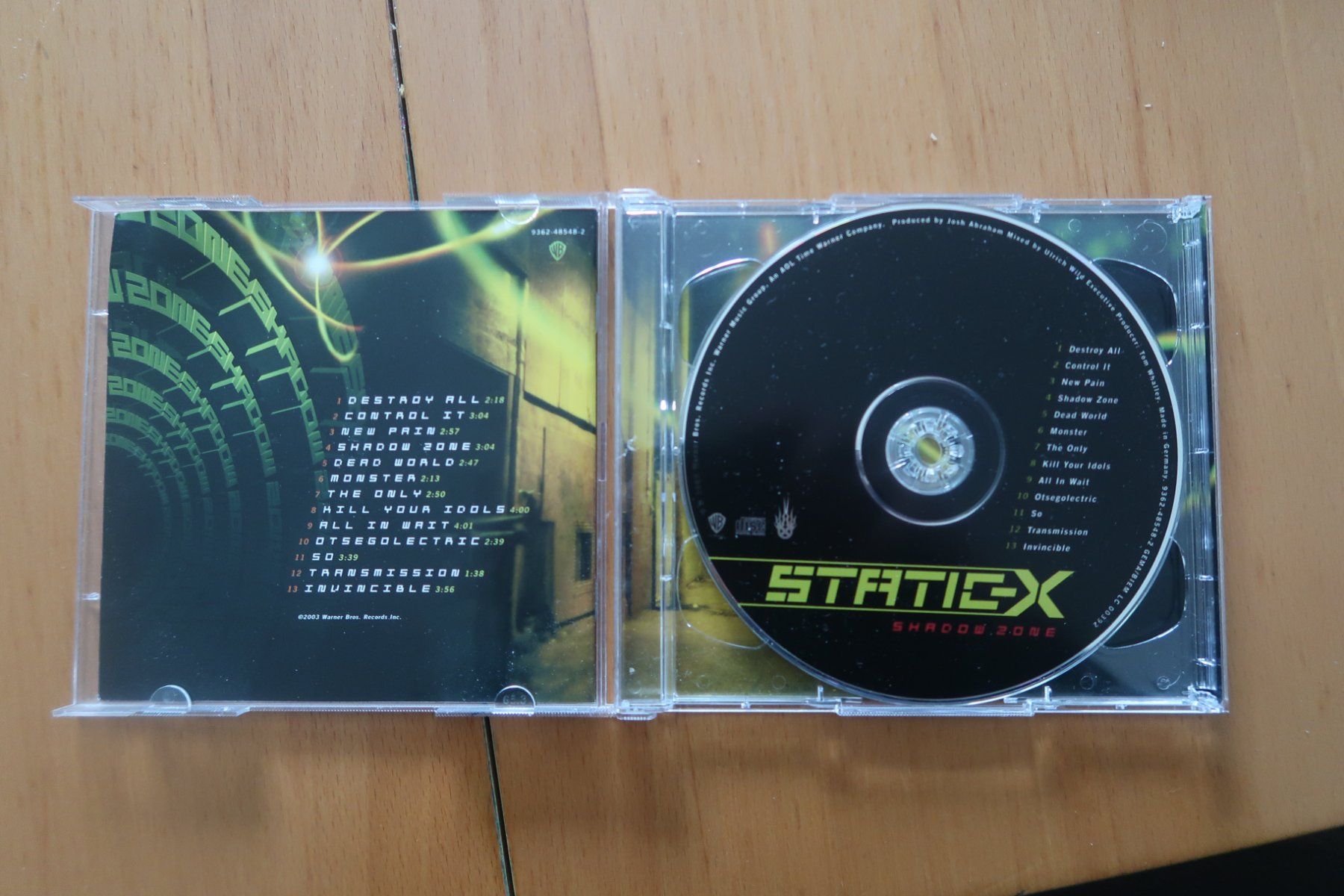 CD: CD  DVD  Static X  - CD Shadow Zone    DVD X-Posed – Usato da Porrentruy venduto da tupatup 5