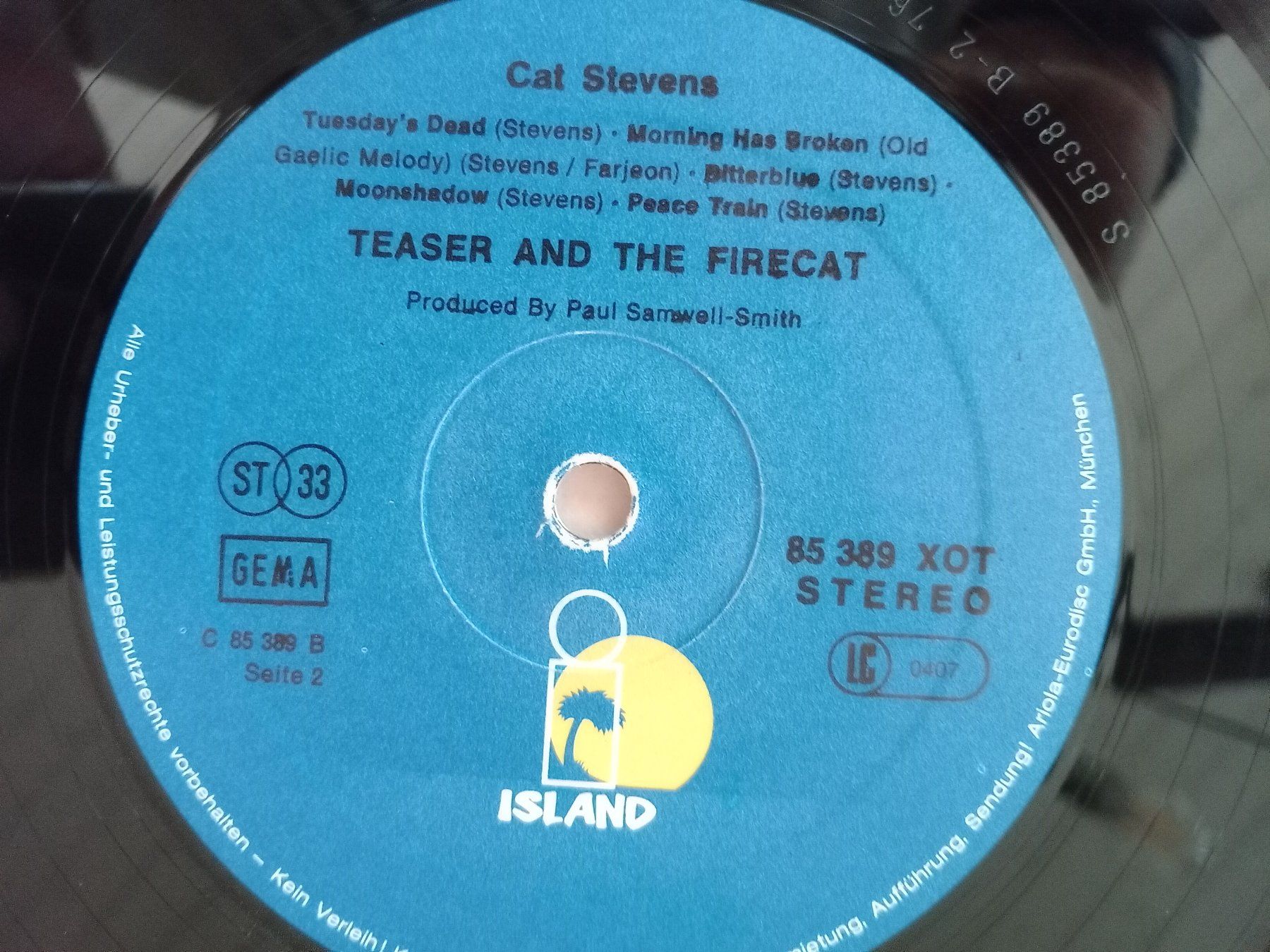 Dischi in vinile: Cat Stevens - Teaser and the Firecat, LP, TOP – Usato da Waldenburg venduto da STICKER_KING 8