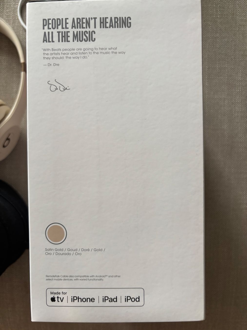 Beats Cuffie: beats solo 3 wireless, dr.dre, Fb. Satin Gold – Usato da Zürich venduto da ritschi37 5