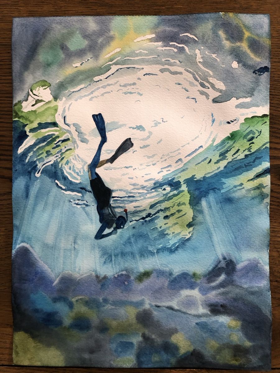 Dipinti: Diver – Nuovo (secondo la descrizione) da Meggen venduto da My_art_for_you 7