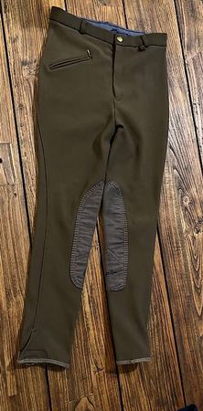 Reithose elastisch braun 146/152
