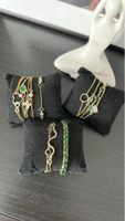 12 Elegante Armbänder Set Neuwertig!