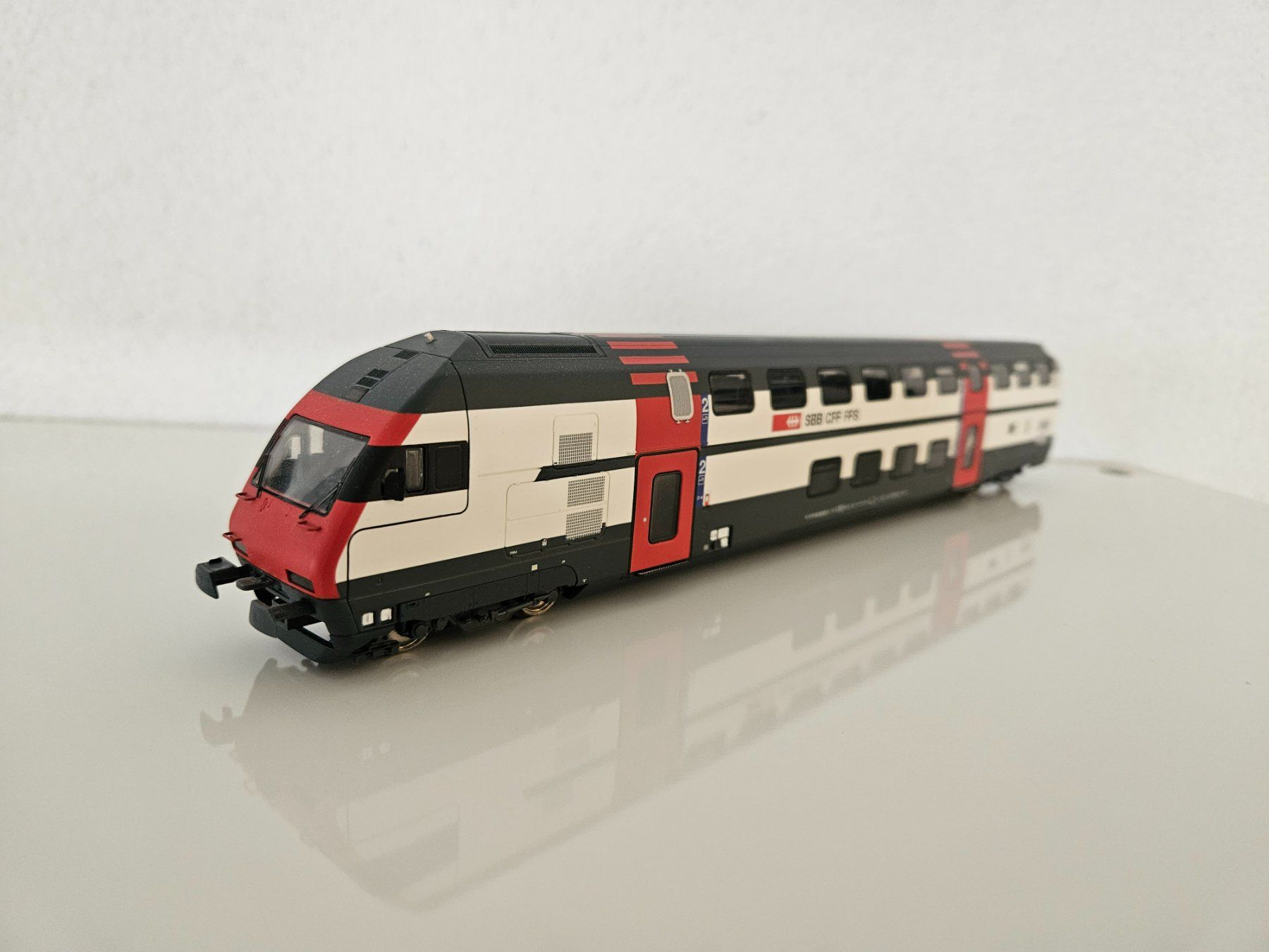 Roco 45464 Doppelstocksteuerwagen IC-2000 / Bt / SBB (Gebraucht) in Ins ...