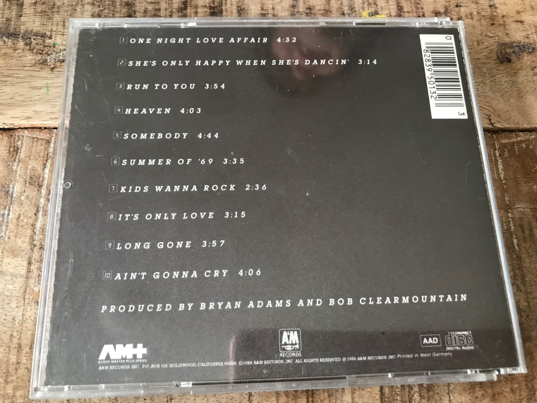 CDs: Bryan Adams  Reckless Cd Album – Gebraucht aus Regensdorf von  1