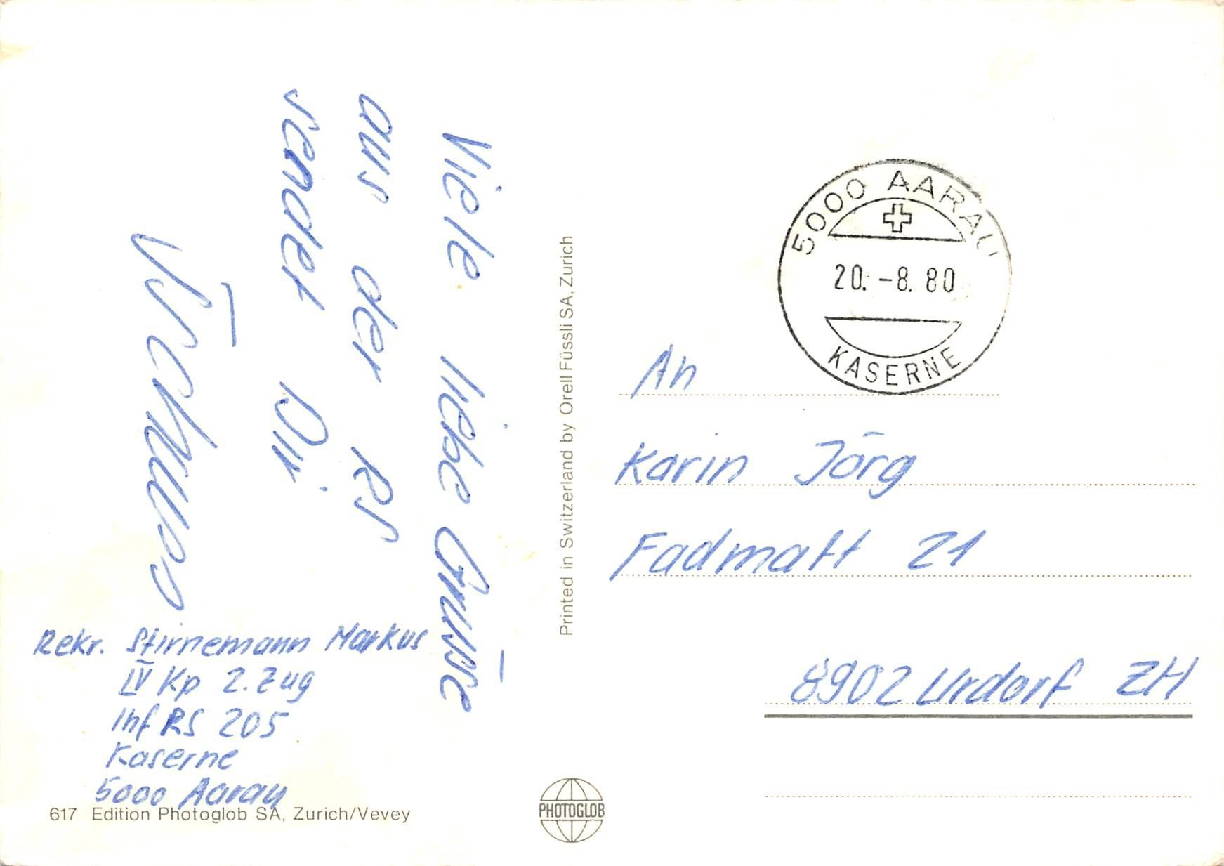 Cartoline postali: 3x Militär Humor – Usato da Ottikon b.Kemptth. venduto da Neptun1974 5