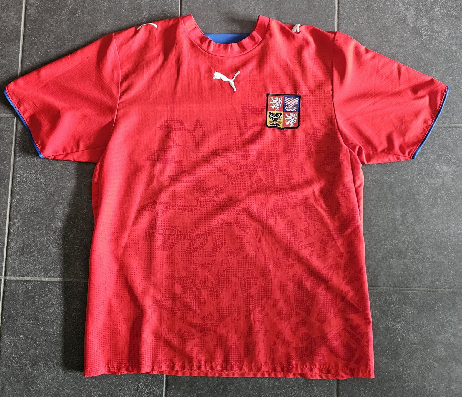 T-shirt: Fussball T-Shirt Tschechien – Usato da Lenzburg venduto da Pa_hcs