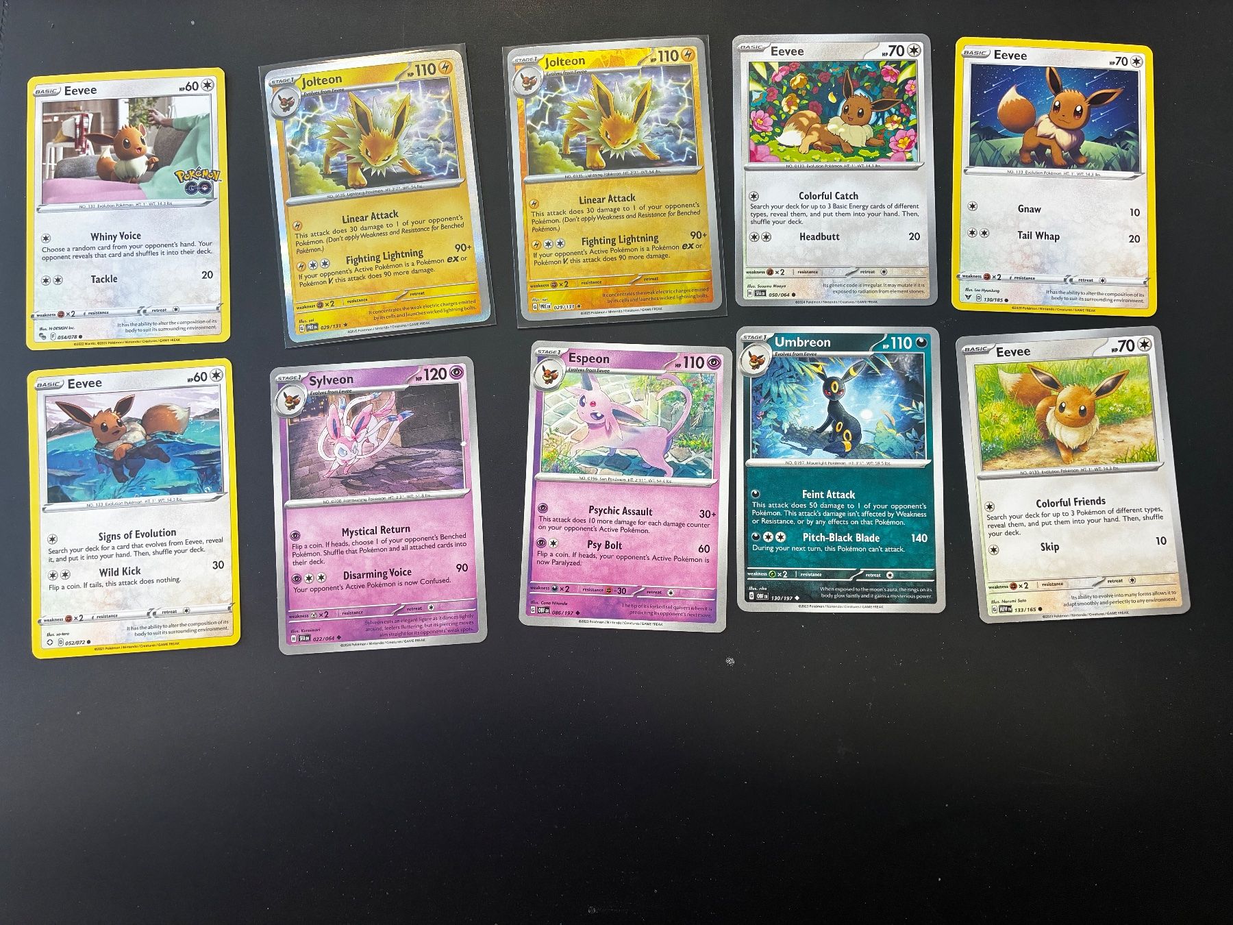 Pokémon Carte collezionabili: Evee Sammlung - Holo & Reverse Holo Jolteon - en – Nuovo (secondo la descrizione) da Hütten venduto da yve_tf69