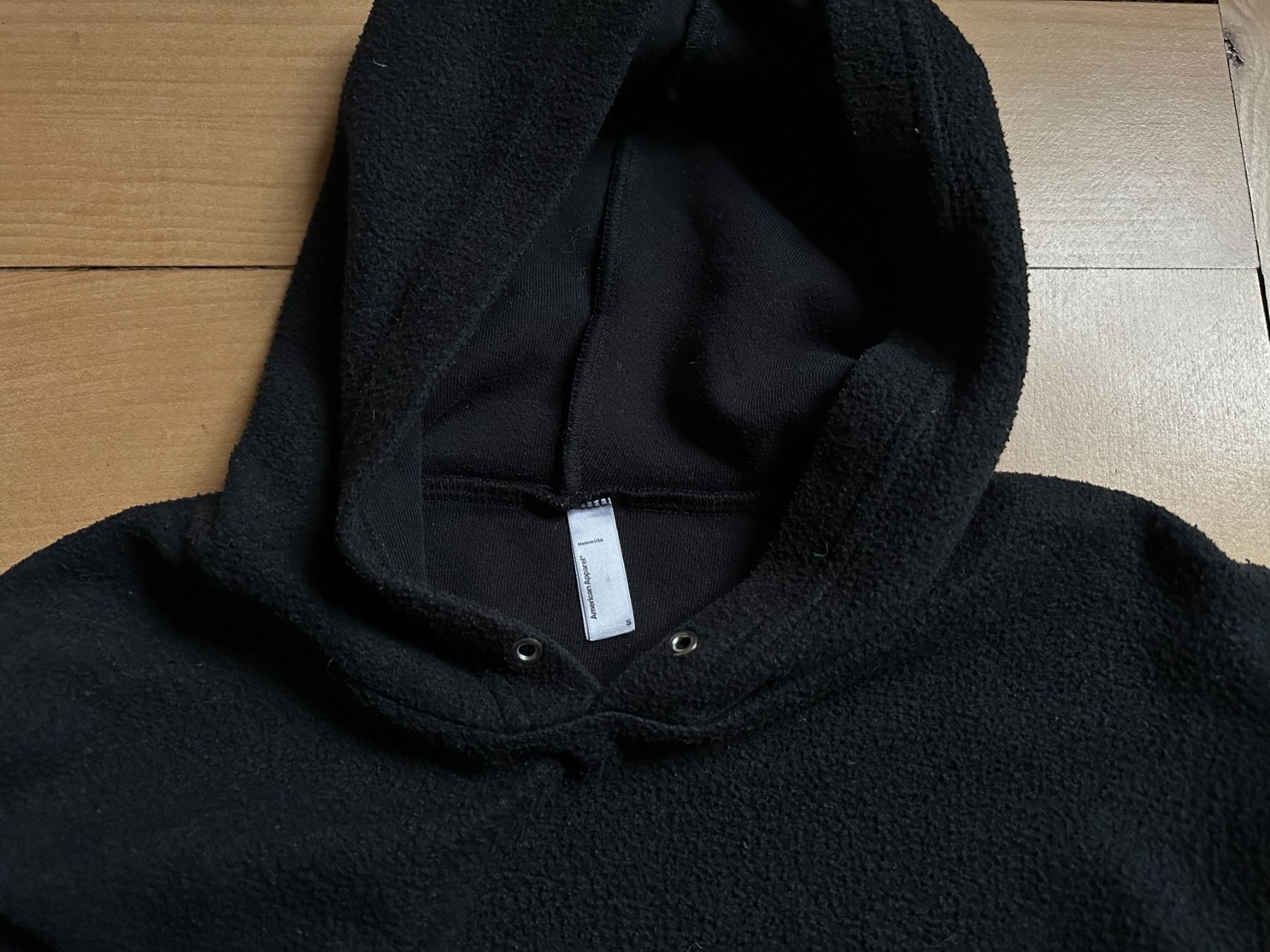 Maglioni & Felpe: AMERICAN APPAREL - Hoodie Pullover schwarz S – Usato da Zürich venduto da Diazaio 4