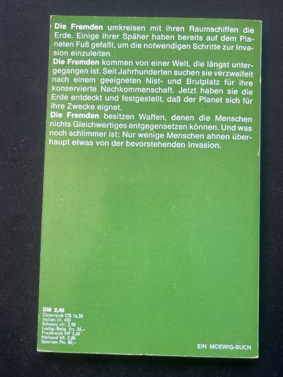 Libri: Keith Laumer - Invasoren der Erde, Science Fiction! – Usato da Forch venduto da tieckr 1