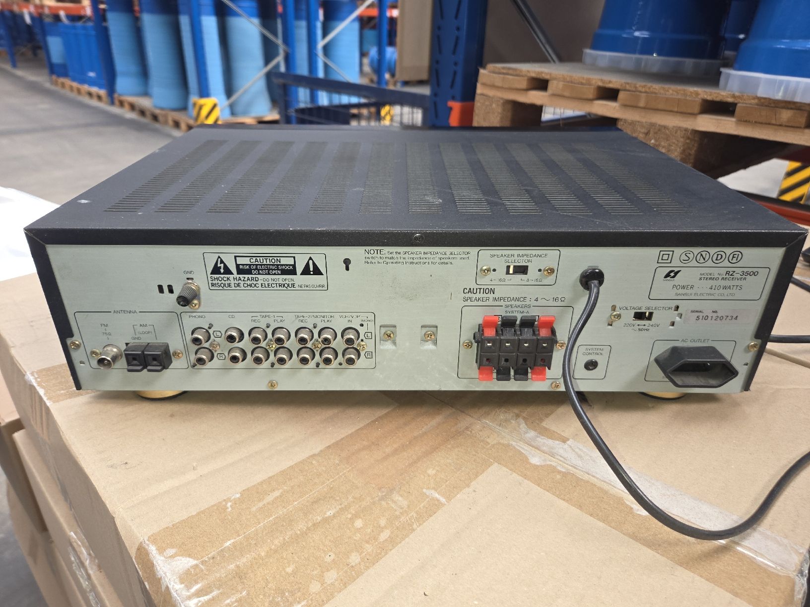 Sansui Amplificatori: Verstäeker Sansui RZ - 3500 – Usato da Neunkirch venduto da ofe_gk6g 2