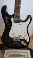 E-Gitarre signed Nickelback mit Echtheitszertifikat