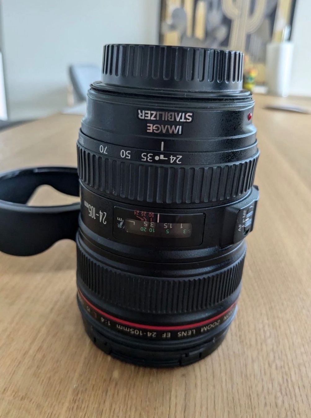 Canon Obiettivi: Canon EF 24-105mm / 4.0 L USM – Usato da la Chaux-de-Fonds venduto da T3NZ1NG