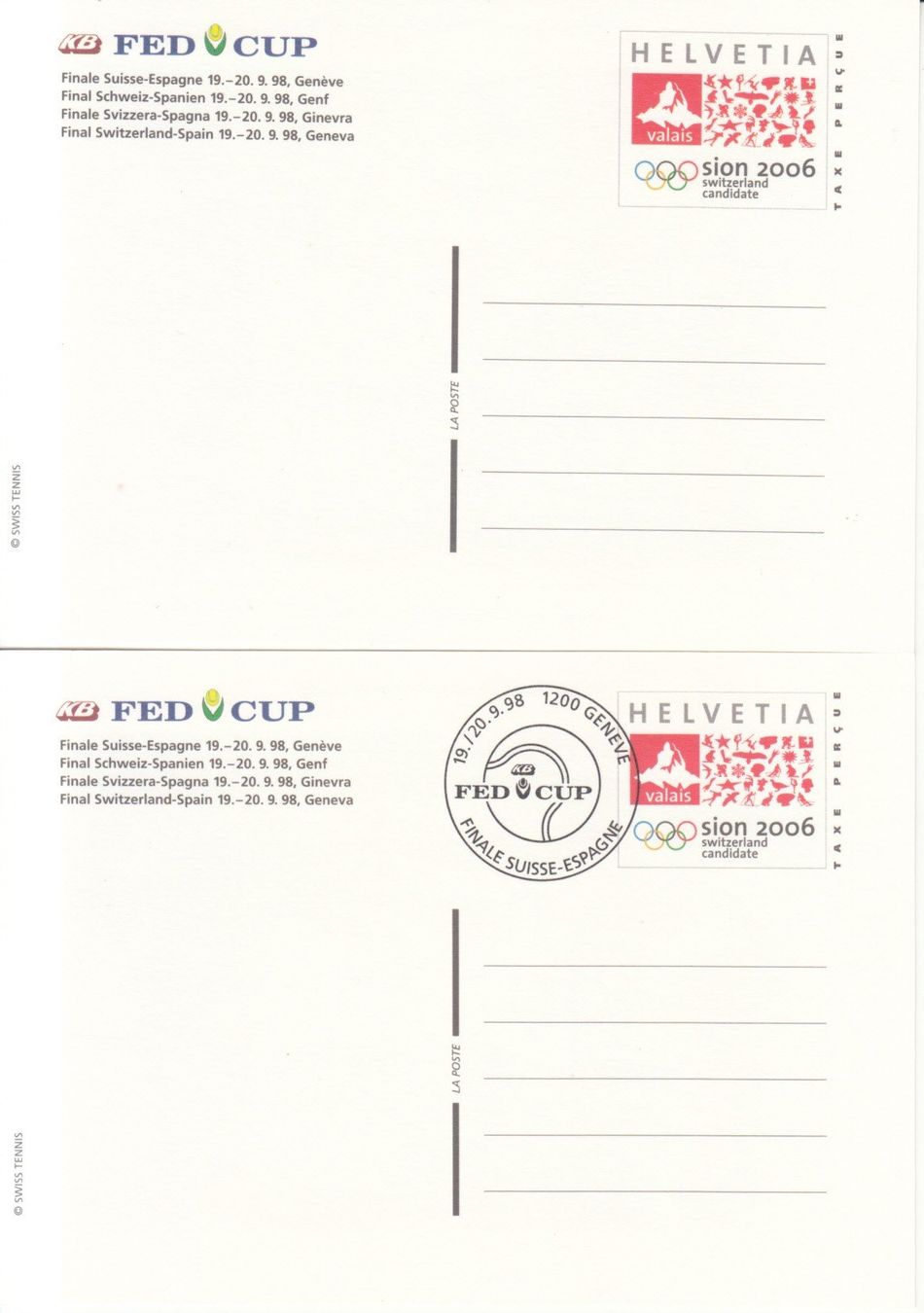 Tutti i francobolli: SGK PK 240 postfrisch und mit ET – Usato da Bürglen TG venduto da StampGraf 1