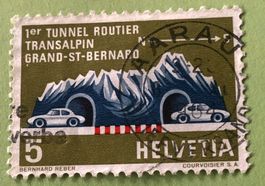CH Briefmarken mit Gestempelt   