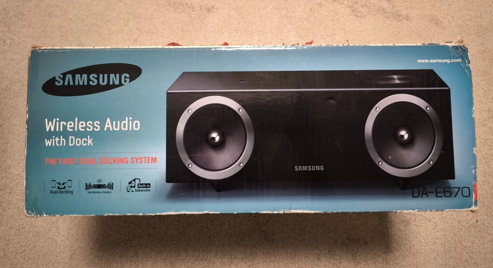 Samsung Casse acustiche: Samsung DA-E670 Wireless Audio Dock Lautsprecher – Usato da Gams venduto da MissTraveller 4