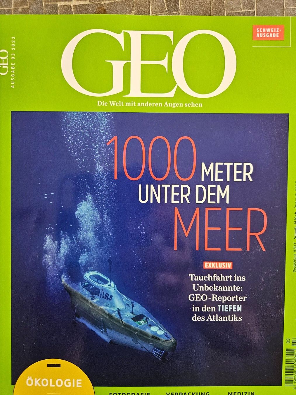 Riviste & Magazine: GEO, 1000 Meter unter dem Meer – Usato da Zürich venduto da lorenzo167