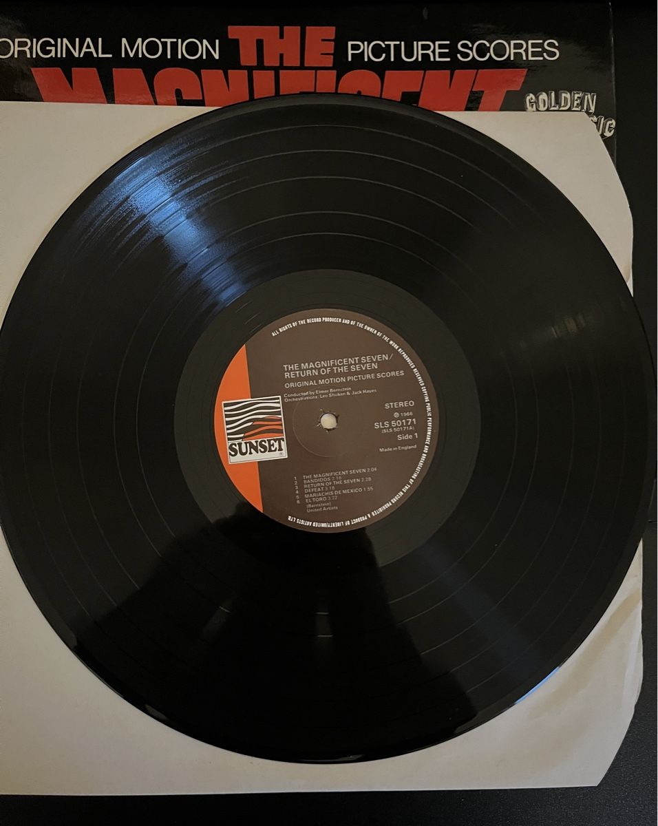 Schallplatten: The magnificent seven ost lp – Gebraucht aus Liestal von TKocher 1