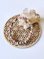 Bracelet en pierres naturelles – Rhodochrosite