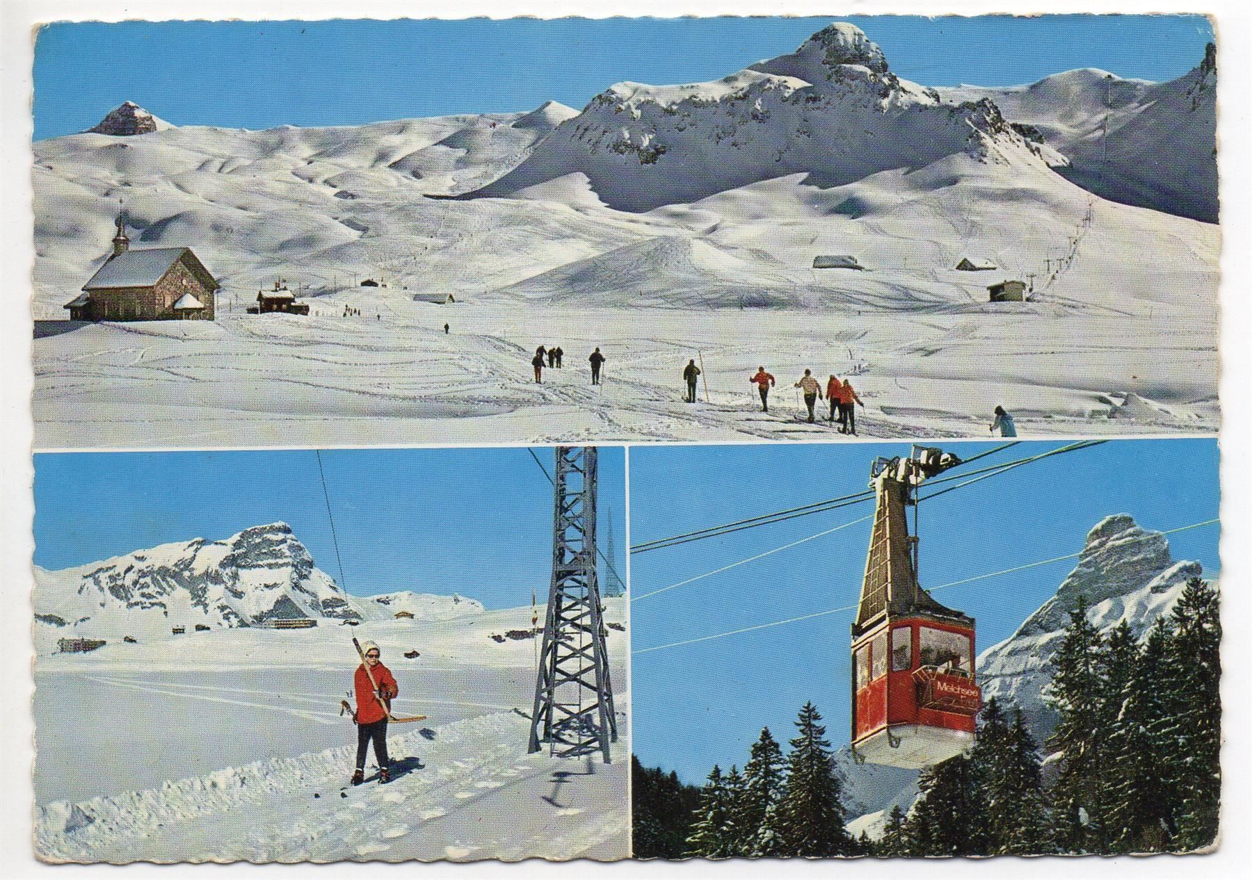 Cartoline postali: MELCHSEE-FRUTT Luftseilbahn - Skilift – Nuovo (secondo la descrizione) da Jona venduto da philajona