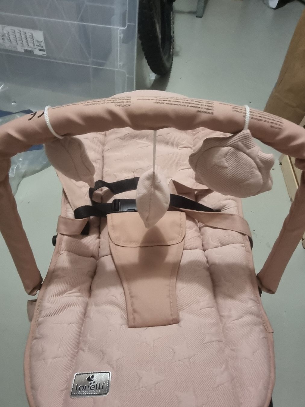 Bascules & balançoires: Lorelli Babywippe rosa gebraucht – D'occasion à Zweidlen par VG159 2