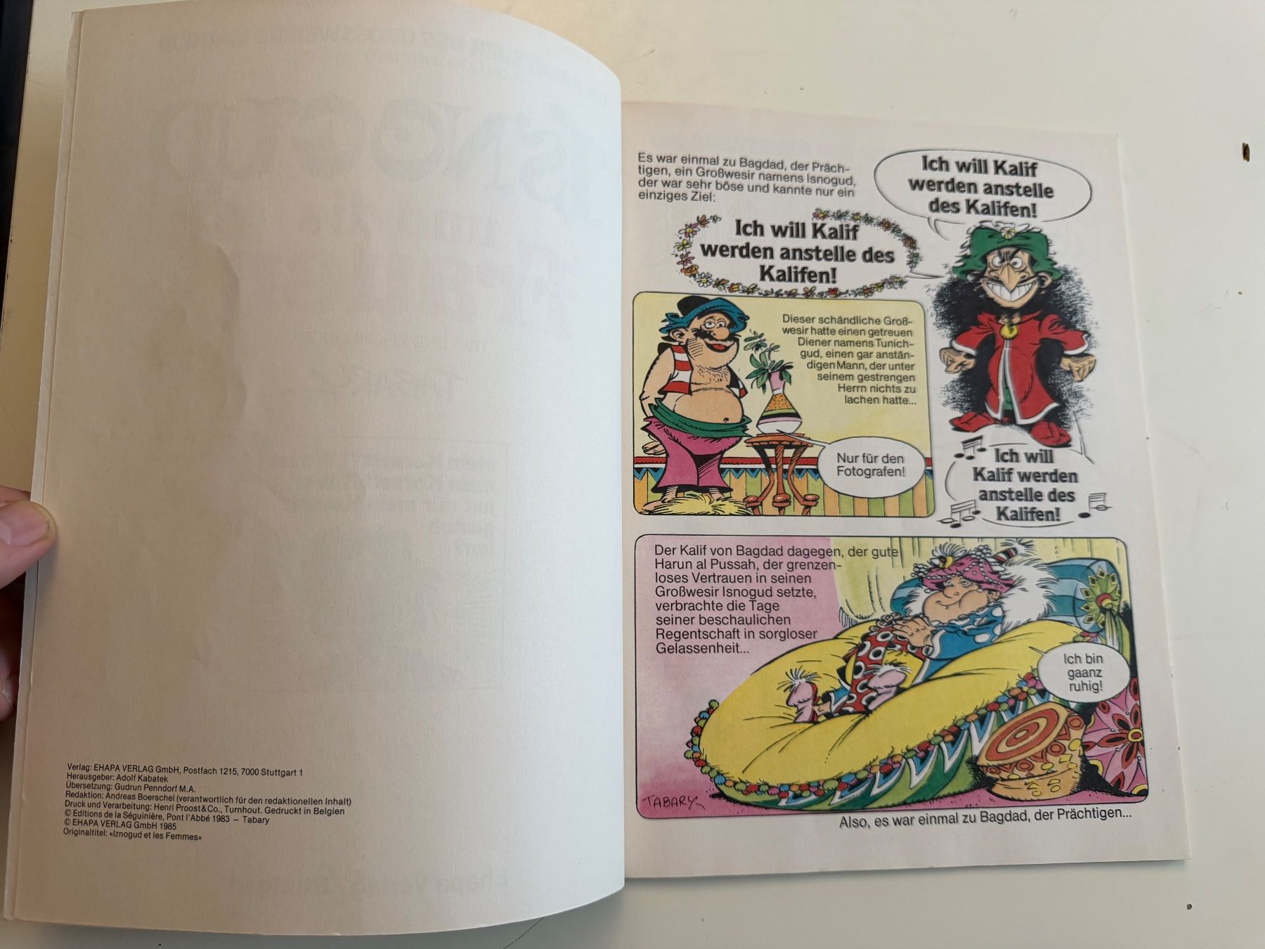 Fumetti: ISNOGUD BAND 14 – Usato da Münsingen venduto da Ganjam 3