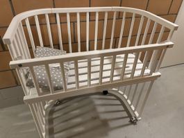 babybay Boxspring Beistellbett weiss, guter Zustand