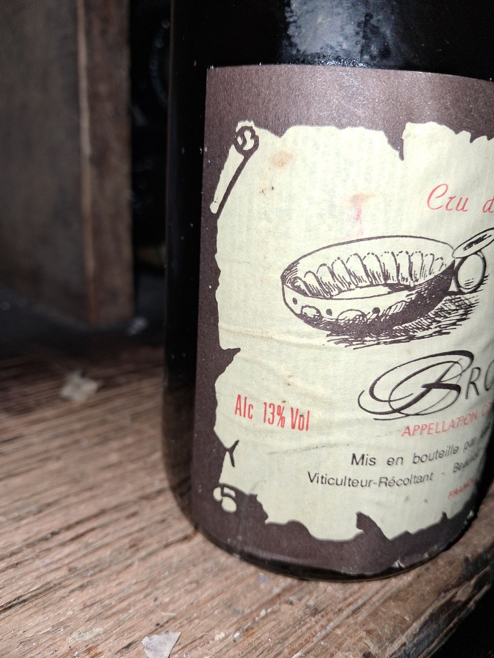 Wein: Brouilly Alain michaud 1988 – Neu und originalverpackt aus Le locle von juliensaran 2