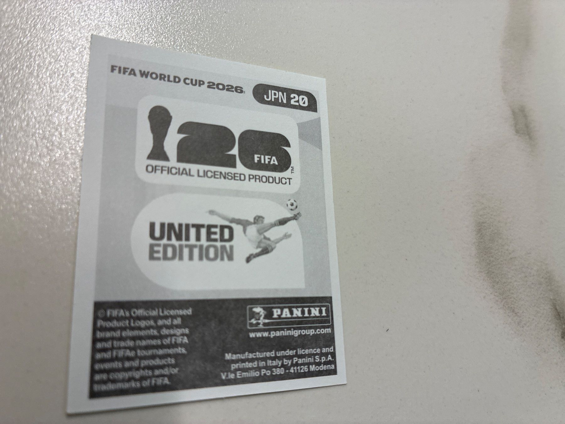 Panini Carte collezionabili: Panini WM 2026 Mexiko Sticker - JPN20 – Nuovo (secondo la descrizione) da Basel venduto da yac_h5js 1