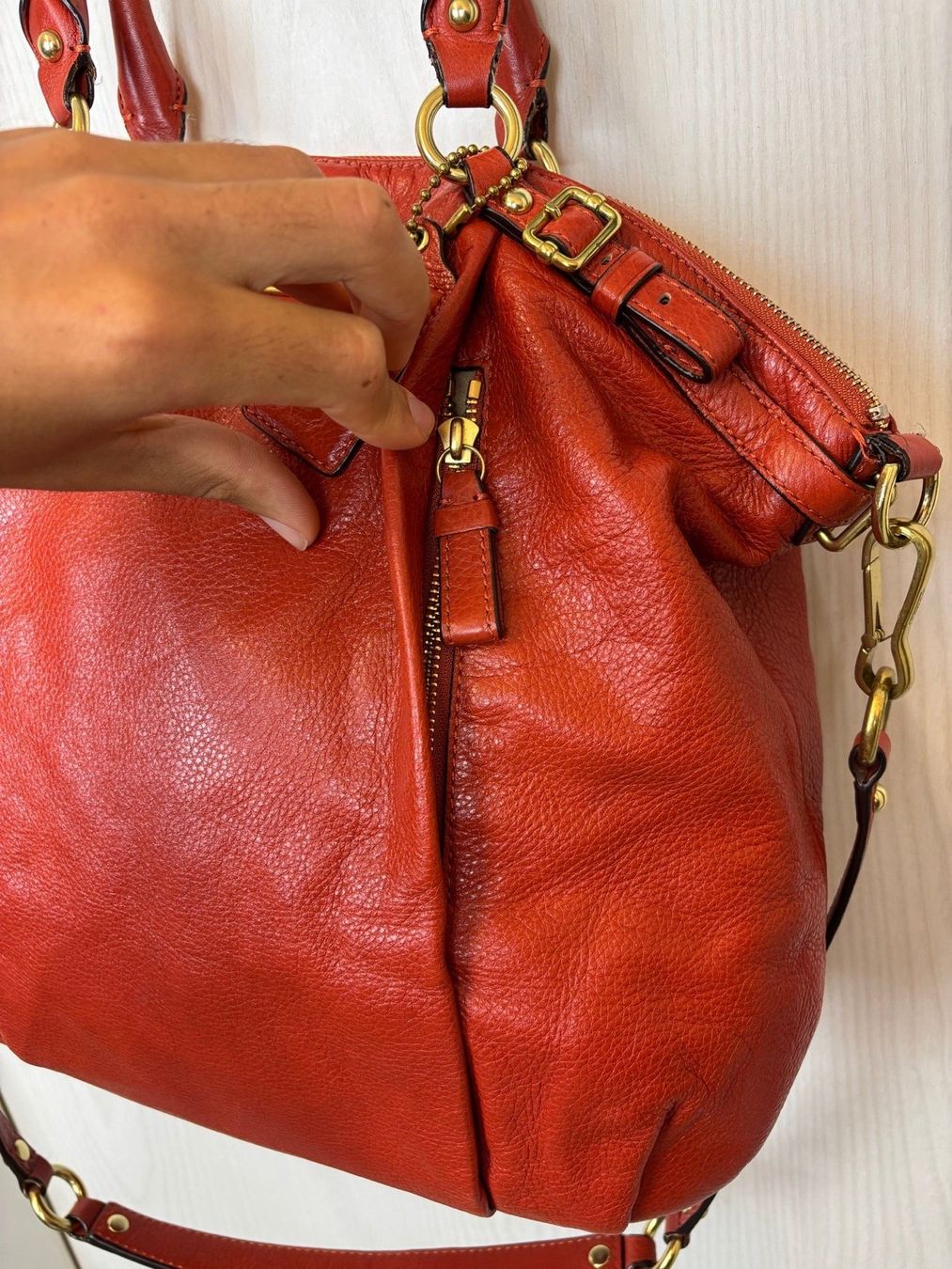 Coach Taschen für Damen: Coach Leather 2-Way Bag – Gebraucht aus Tägerwilen von Akh.Boutique 2