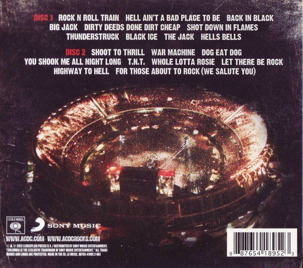 CD: AC/DC – Live At River Plate – Usato da Brittnau venduto da Zibu 1