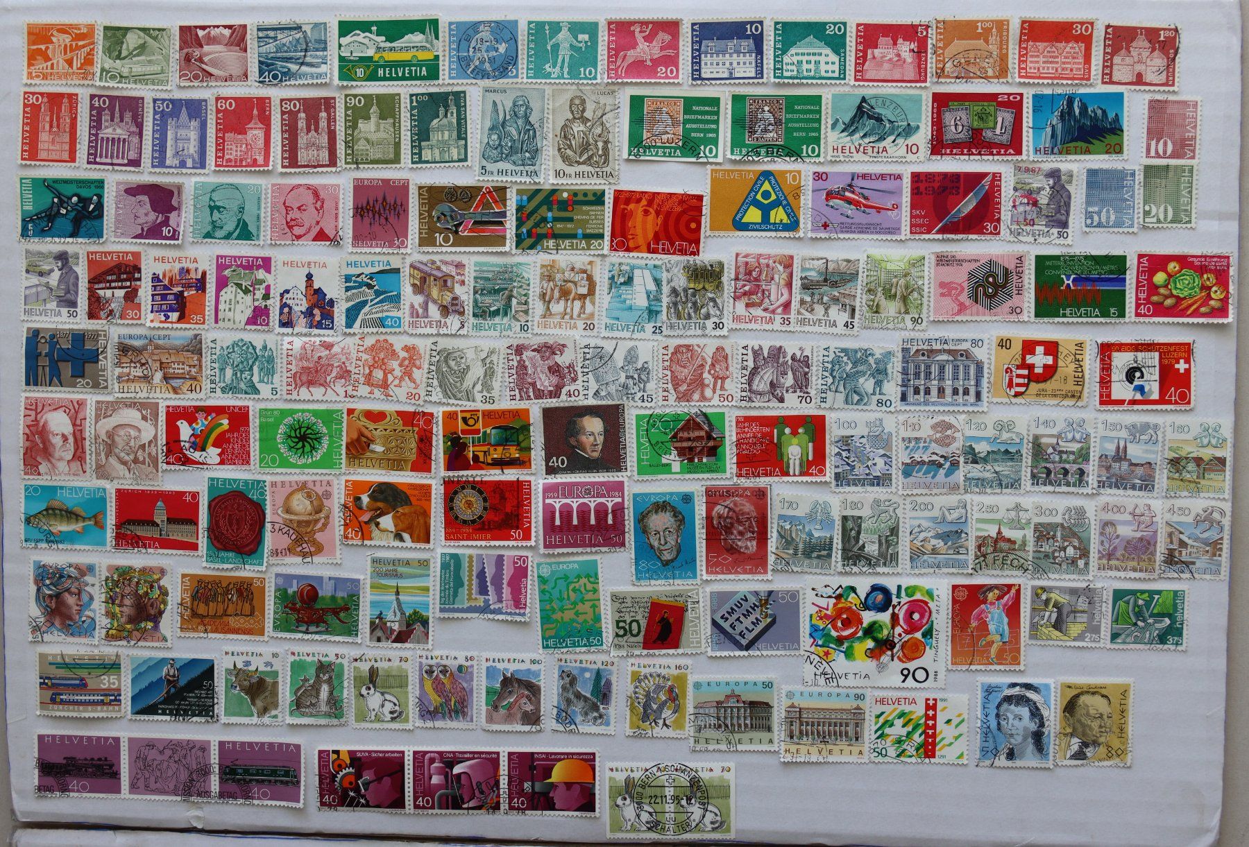 Tutti i francobolli: Briefmarken CH altere bis 1990 – Usato da Oberentfelden venduto da lakipul 1