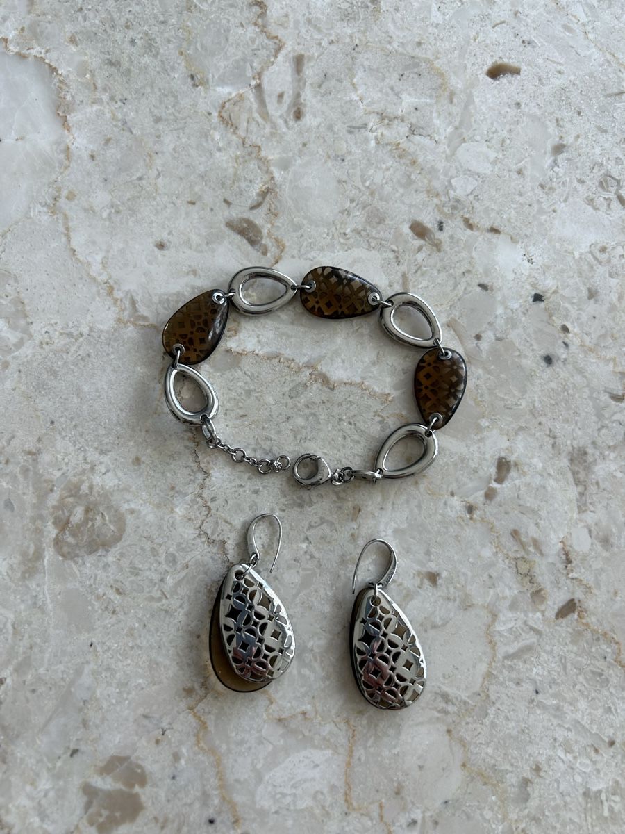 Fossil Bracciali & Braccialetti: Orecchìni e braccialetto FOSSIL – Usato da Locarno venduto da Matic04 3