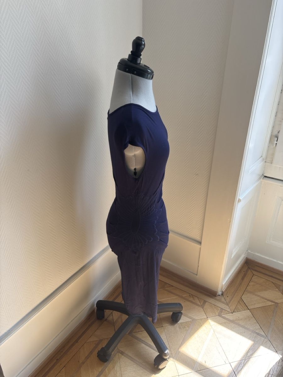 Kleider: Robe marine taille s drapée bon état – Gebraucht aus Genève von fan_5n8s 3