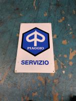 Piaggio Blechschild