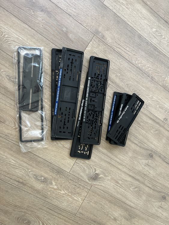 Lot supports plaques Voiture 1