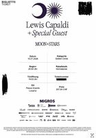 Lewis Capaldi @ Moon&Stars 15.Juli - 2 Golden Circle Tickets