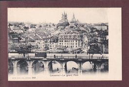 LAUSANNE - Grand-Pont - Tram