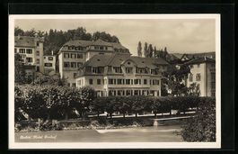 AK Baden, Hotel Freihof, 1931