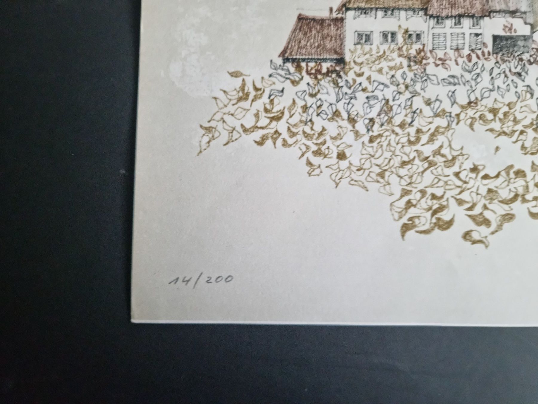 Grafica & Litografie: OSSI CZINNER LITHOGRAPHIE SIGNIERT NUMMERIERT – Usato da Gersau venduto da grafik-kunst 2