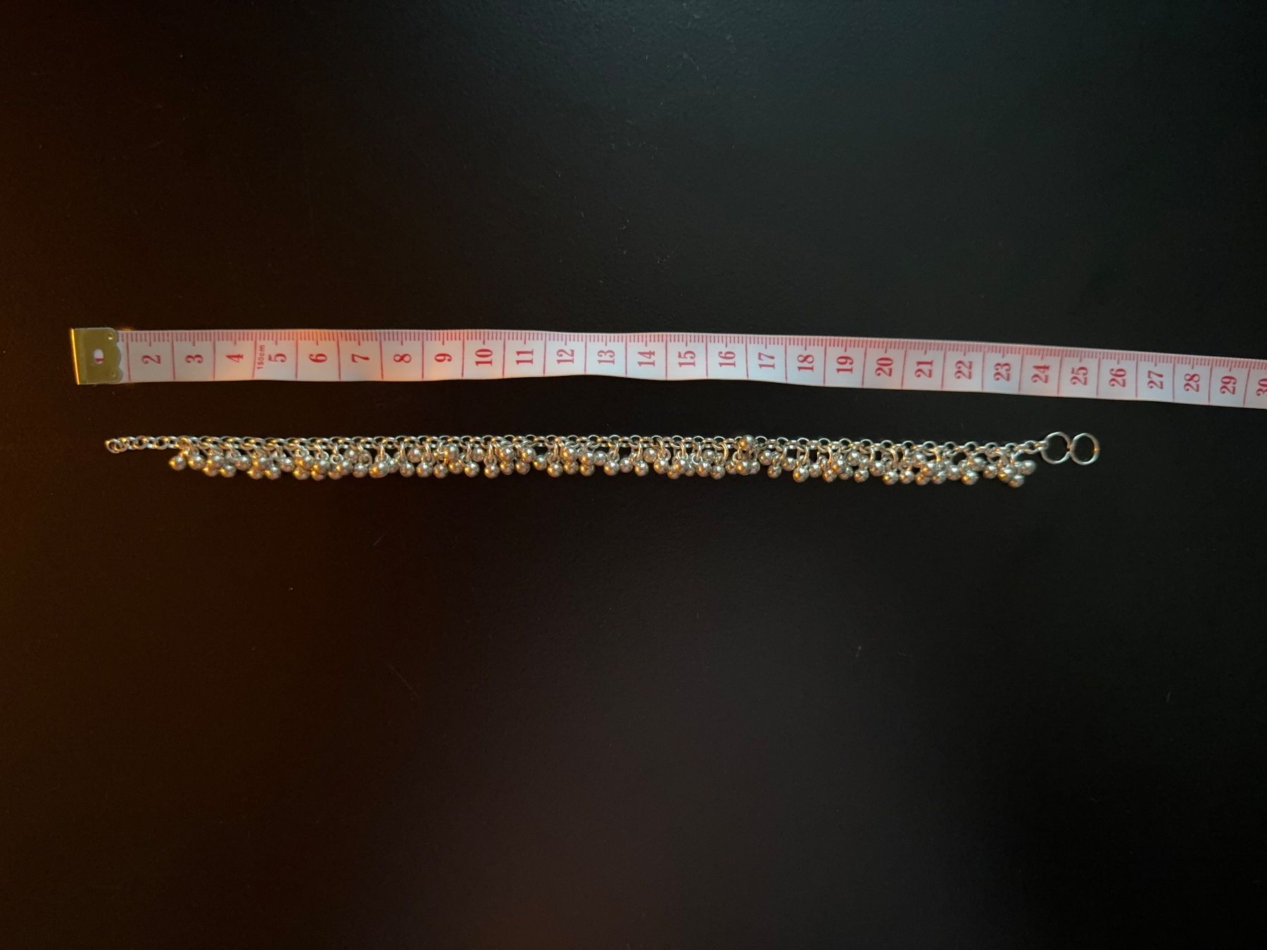 Bracciali & Braccialetti: silver anklets pack of 2 | Fußkettchen – Nuovo (secondo la descrizione) da Zürich venduto da hal_2yzx 4