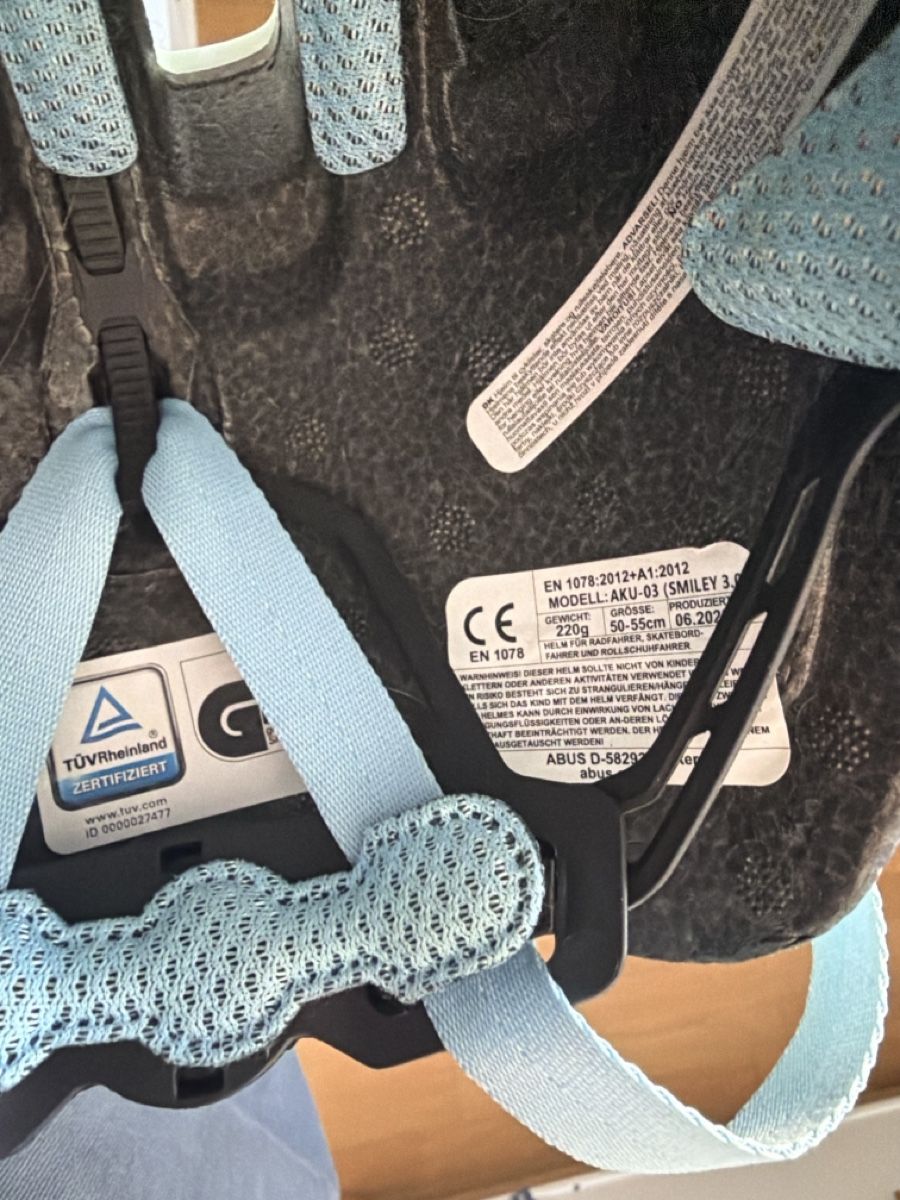 Abus Helme: Abus Kinderhelm Smiley 3.0 – Gebraucht aus Engelburg von Christine_W1988 2