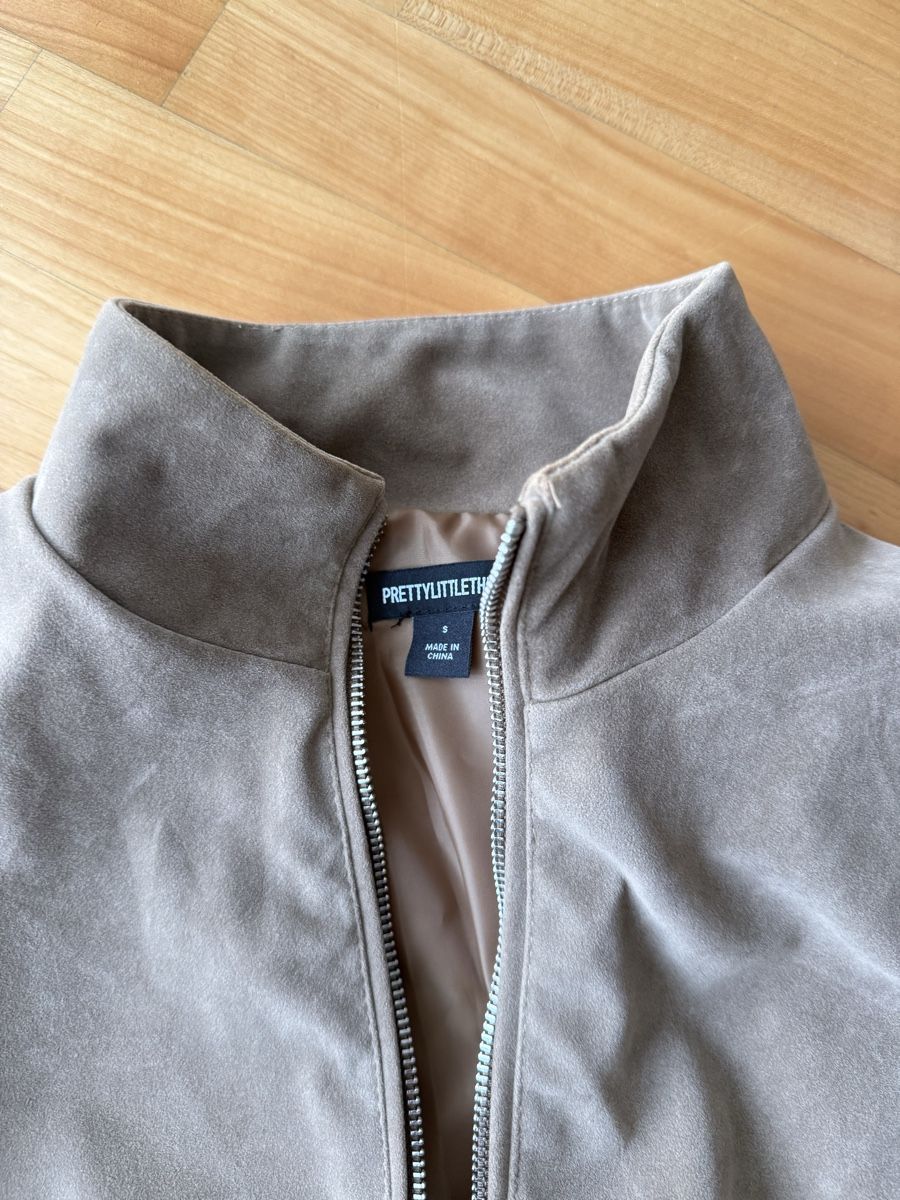 Giacche: PLT Übergangsjacke in Velourslederoptik, Gr. S – Usato da Lachen SZ venduto da ali_5xw5 2