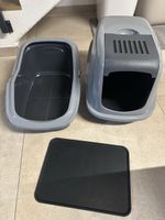 2x Katzenklo Peewee mit Doppelboden und Matte