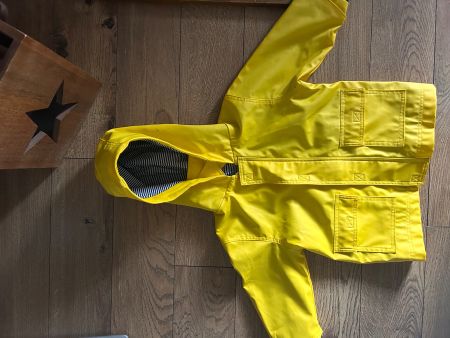 Veste de pluie jaune Petit Bateau - Imperméable et chaude!