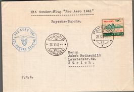 CH - Flugpost - Sonderflug - SF 41.1b - ZSt - Italienisch