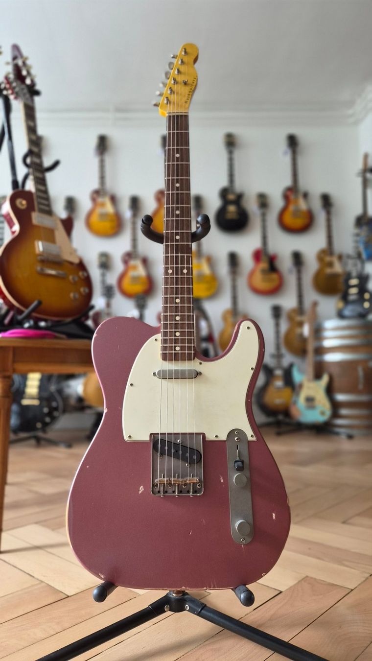 Strumenti musicali: Nashguitars T63 Burgundy – Usato da pieterlen venduto da AntonelloGuitars