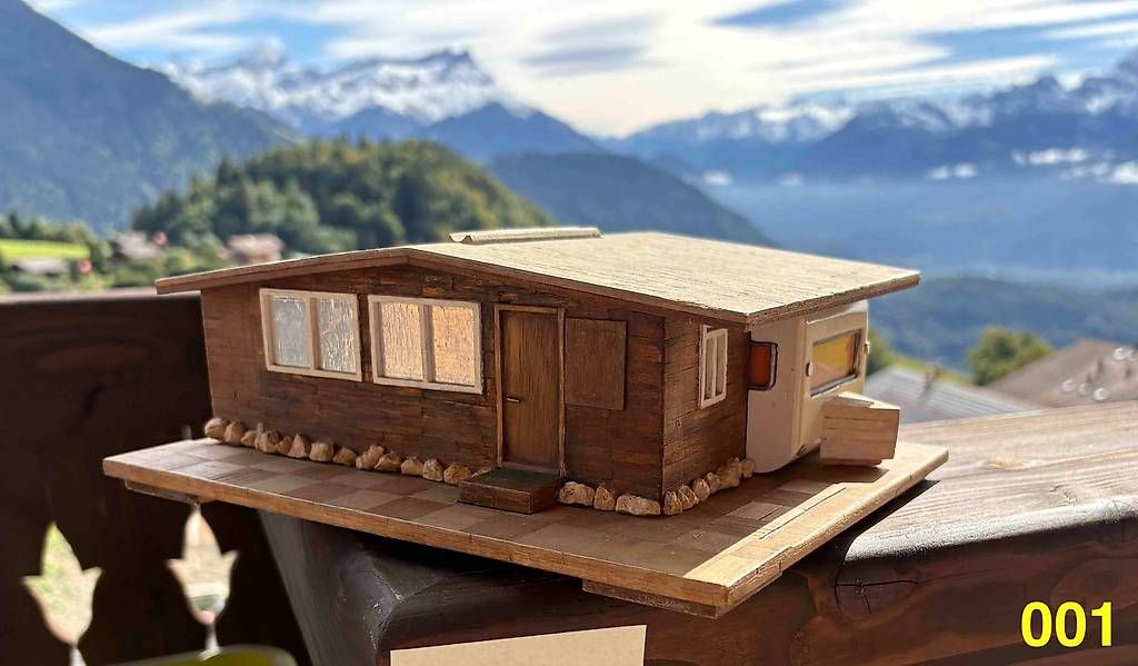 Kits de montage: Maison et Chalet Suisse miniature – D'occasion à Leysin par StephaneBosch 2