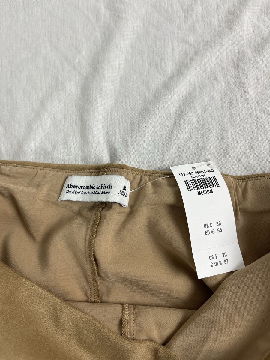 Abercrombie Gonne: Abercrombie Mid Rise Miniskort - mit Etikett – Nuovo e nell'imballaggio originale da Mörschwil venduto da ReLuxeAtelier 2